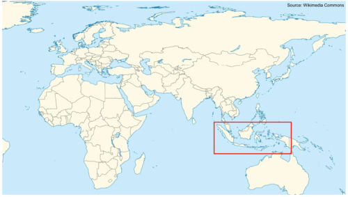Map of Indonesia