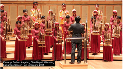 An Angklung Performance
