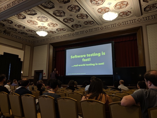 Software Testing is Fast! and real-world testing is not