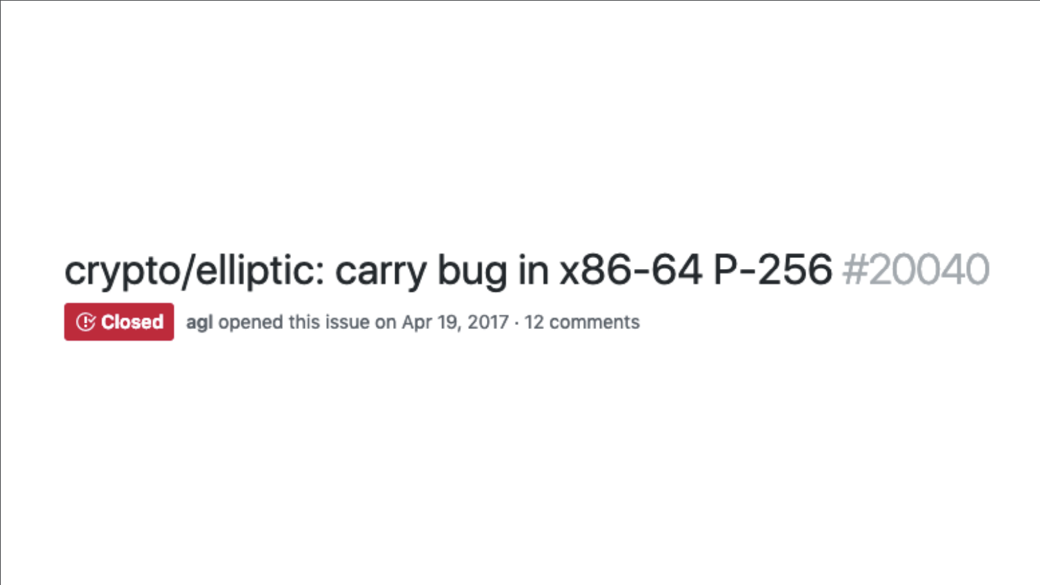 bug