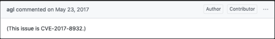 bug cve